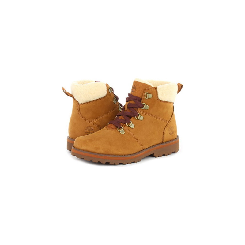 Trapery damskie Timberland z nubuku