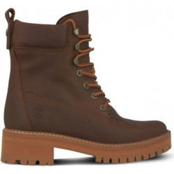 Trapery damskie Timberland z płaską podeszwą sznurowane