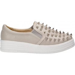 Vices szare półbuty damskie