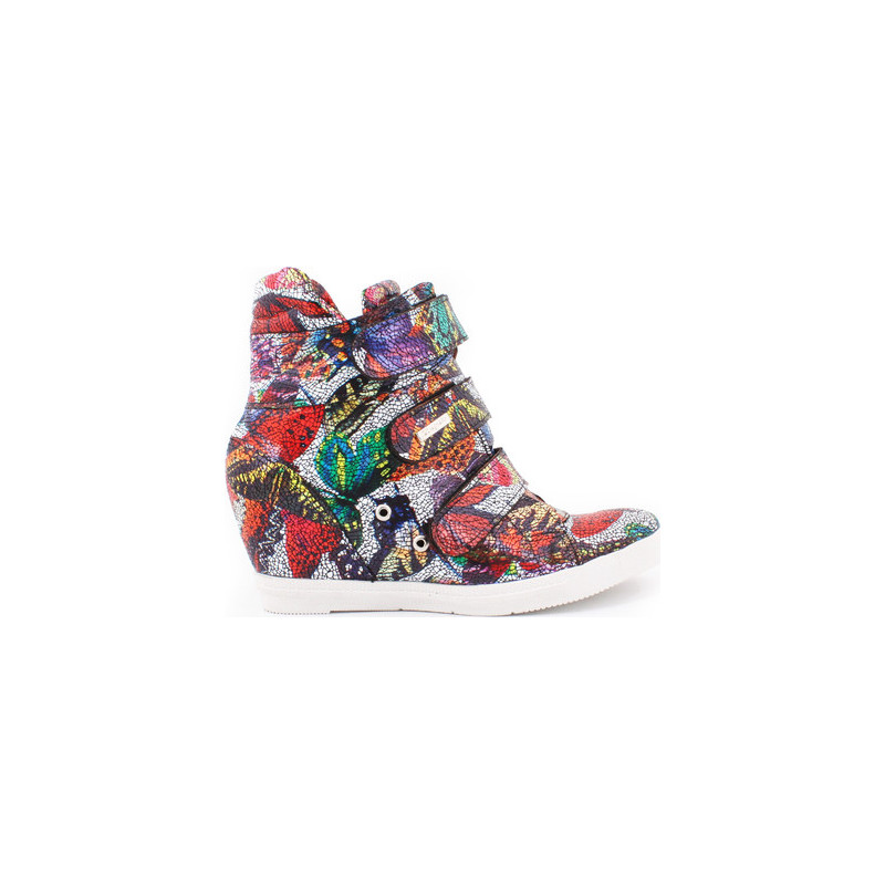 Zapato botki - skóra naturalna - model 224 - kolor motyl