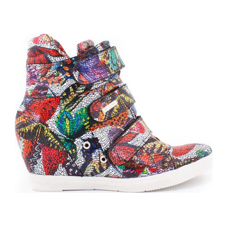 Zapato botki - skóra naturalna - model 224 - kolor motyl