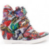 Zapato botki - skóra naturalna - model 224 - kolor motyl