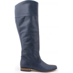 Zapato kozaki - skóra naturalna - model 125 - kolor granat