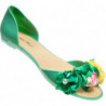 Zielone baleriny Pantofelek24 w stylu casual