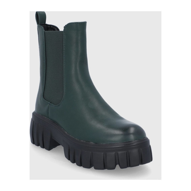 Zielone botki Answear Lab