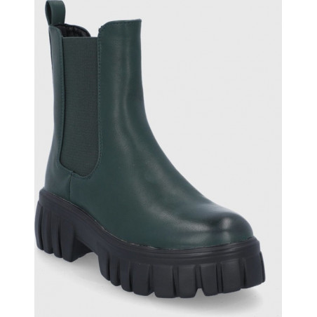 Zielone botki Answear Lab