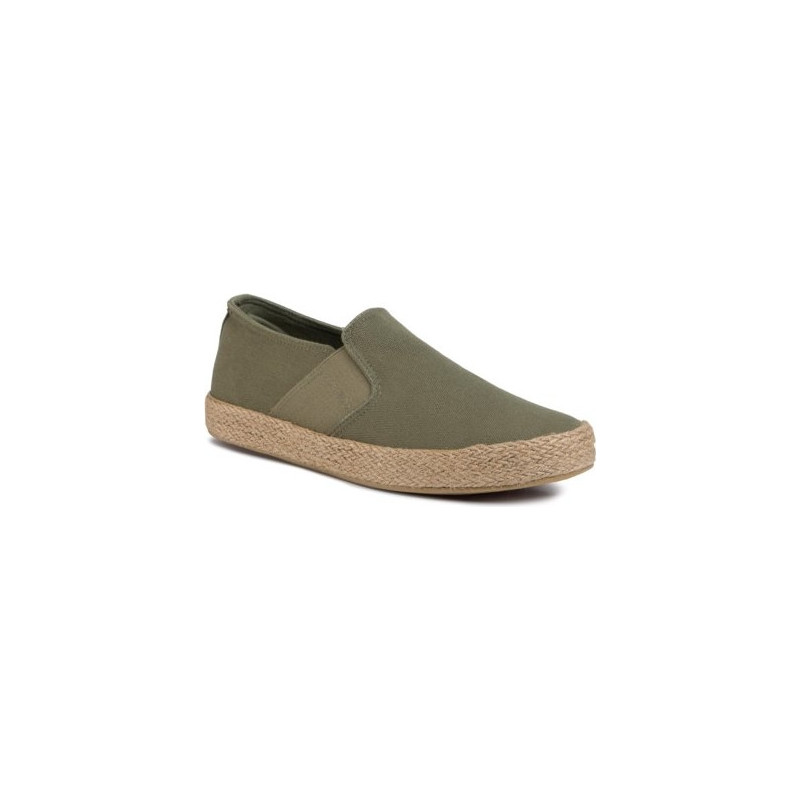 Zielone buty letnie męskie Lanetti