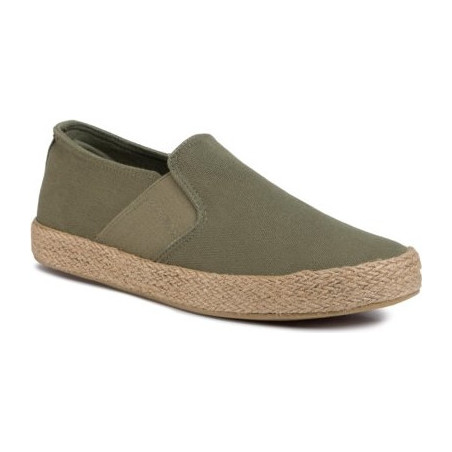 Zielone buty letnie męskie Lanetti