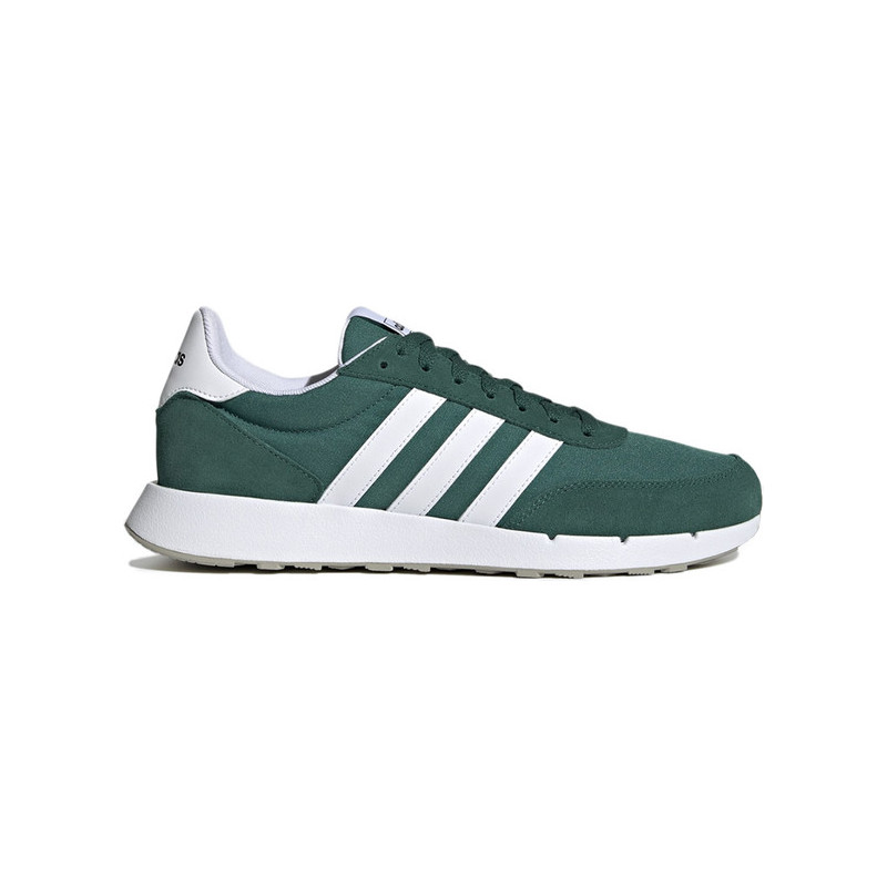 Zielone buty sportowe Adidas sznurowane