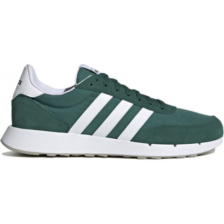 Zielone buty sportowe Adidas sznurowane