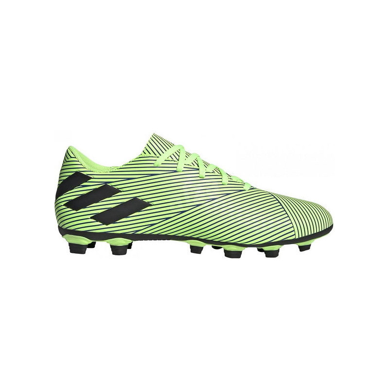 Zielone buty sportowe Adidas sznurowane w sportowym stylu