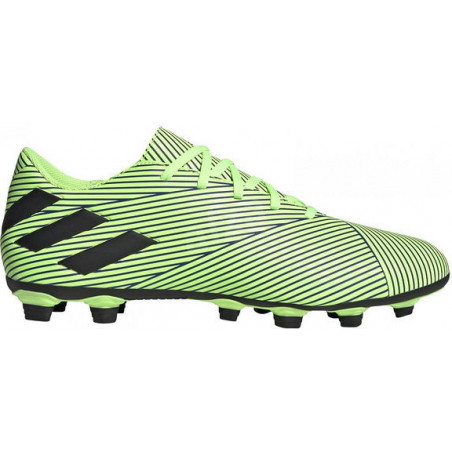 Zielone buty sportowe Adidas sznurowane w sportowym stylu