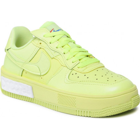 Zielone buty sportowe Nike sznurowane