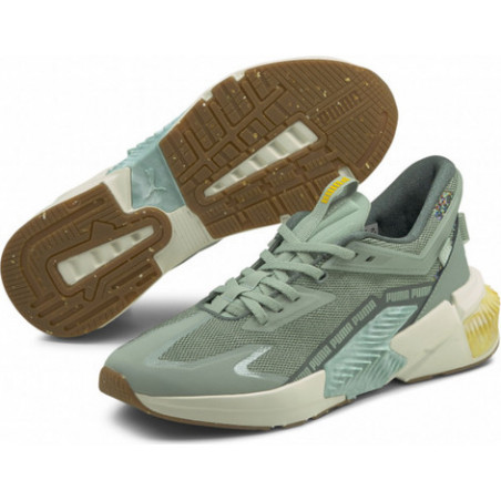 Zielone buty sportowe Puma