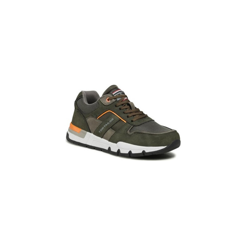 Zielone buty sportowe Tom Tailor