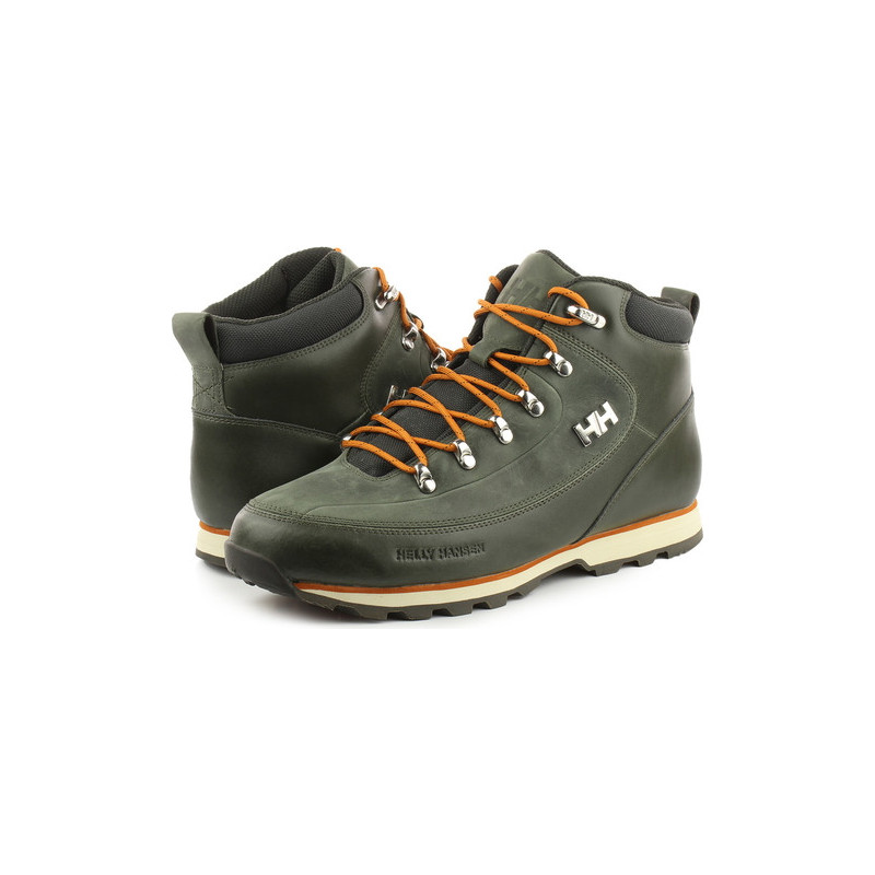 Zielone buty zimowe Helly Hansen