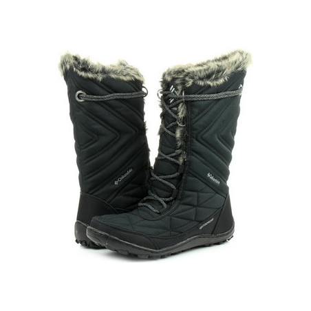 Zielone śniegowce Columbia w stylu casual
