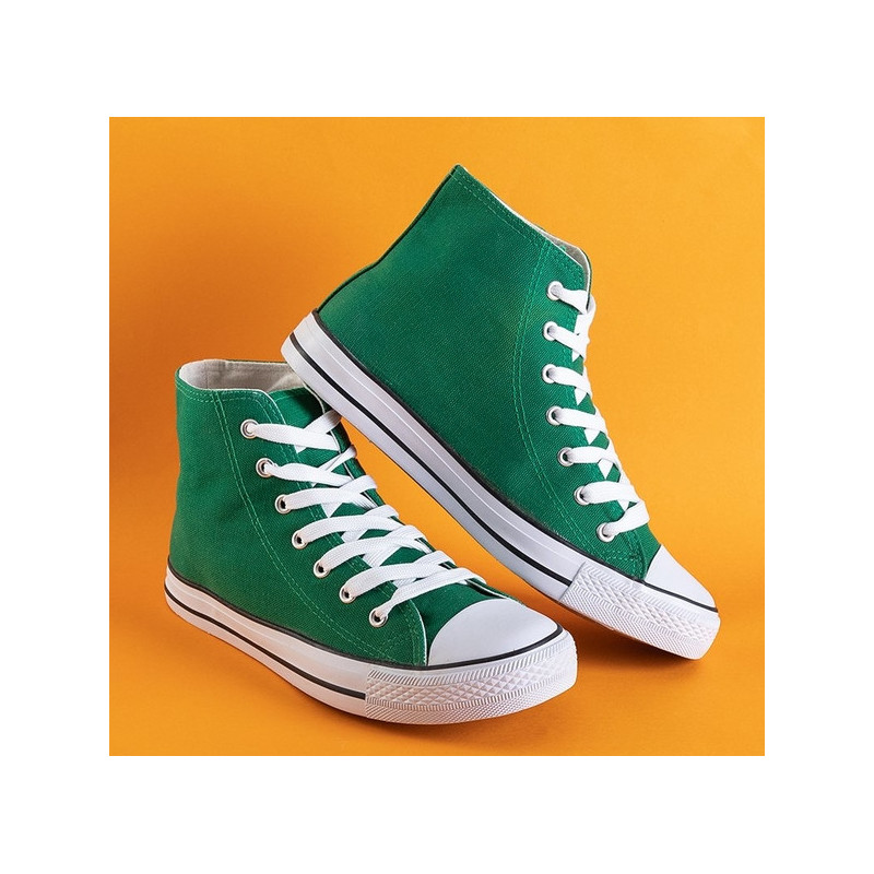Zielone trampki Royalfashion.pl