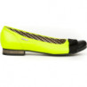 Żółte baleriny Zapato w stylu casual