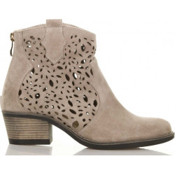 Botki Lewski na obcasie