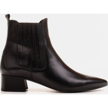 Botki Marco Shoes na obcasie w stylu casual