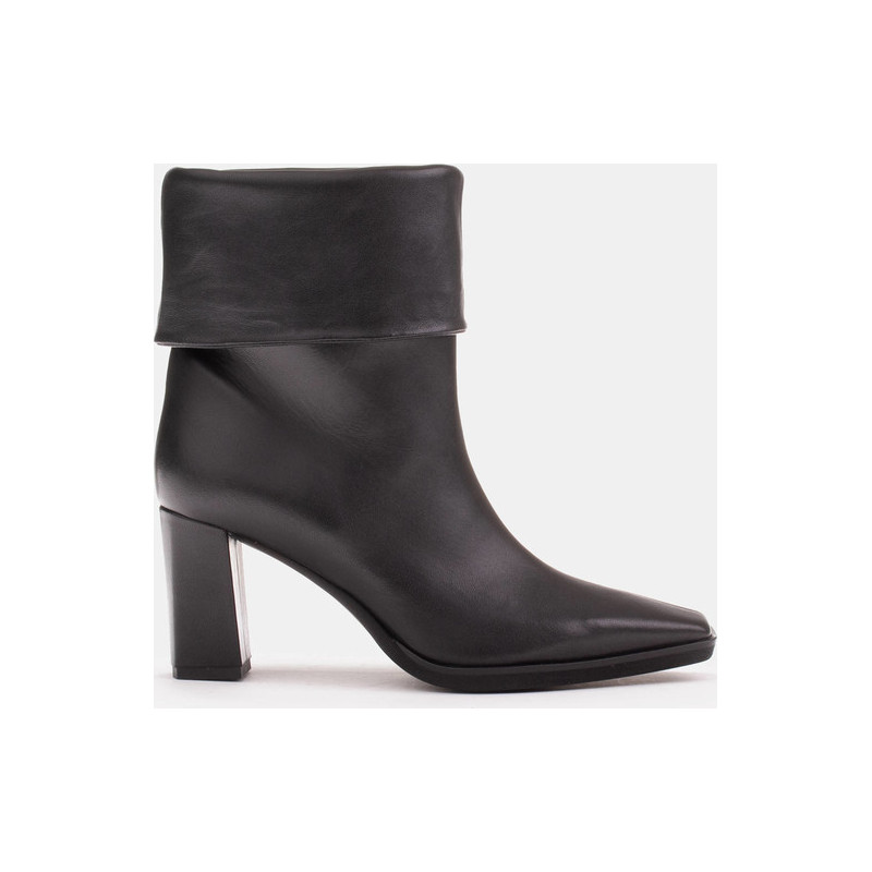 Botki Marco Shoes na zamek na obcasie