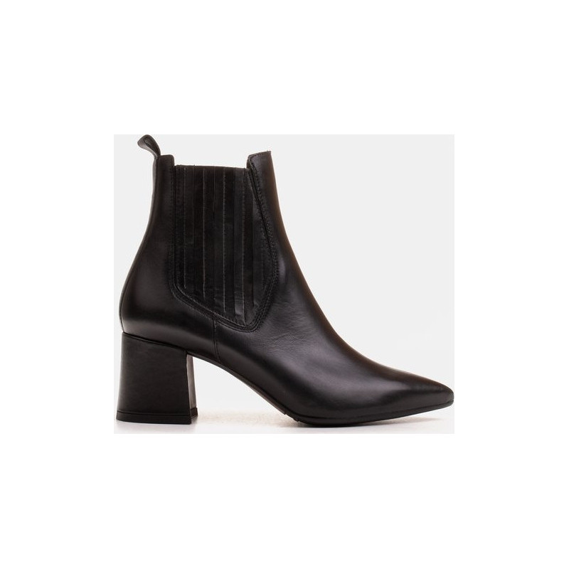 Botki Marco Shoes w stylu casual na obcasie