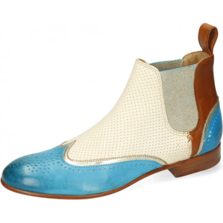 Botki Melvin & Hamilton z płaską podeszwą w stylu casual