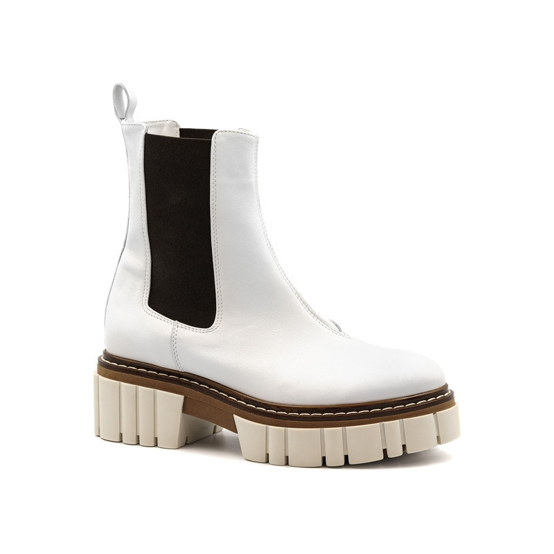 Botki Neścior w stylu casual ze skóry