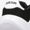 Czarne buty sportowe Adidas z płaską podeszwą