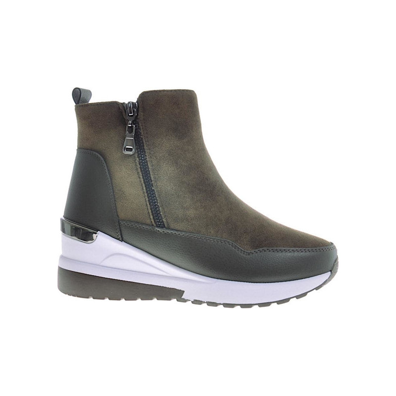 Botki Pantofelek24 na zamek w stylu casual