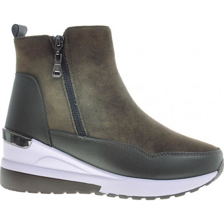 Botki Pantofelek24 na zamek w stylu casual