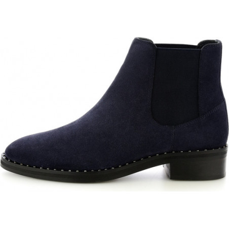 Botki Prima Moda ze skóry w stylu casual