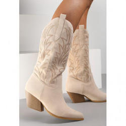 Botki Renee na zamek na obcasie