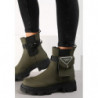 Botki Renee w stylu casual z nubuku