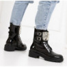 Botki Royalfashion.pl sznurowane