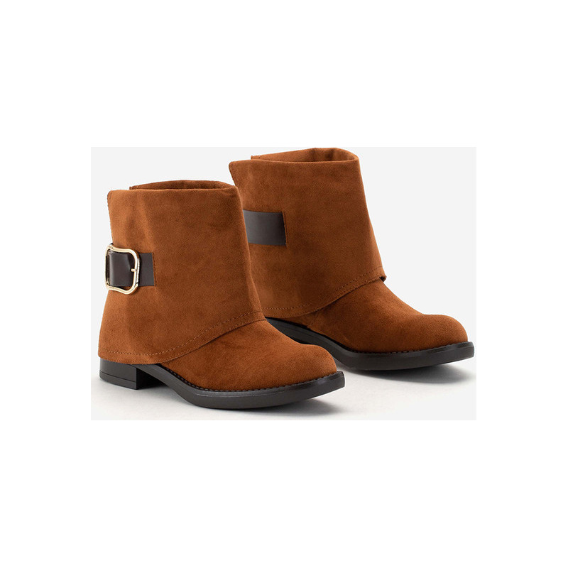 Botki Royalfashion.pl z zamszu