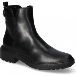 Botki Ryłko z płaską podeszwą na zamek