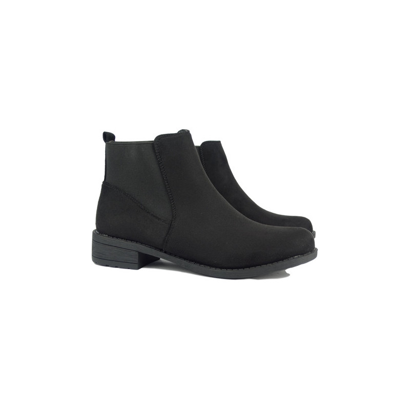 Botki sklep-szpilka24 z płaską podeszwą w stylu casual