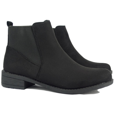 Botki sklep-szpilka24 z płaską podeszwą w stylu casual