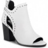 Botki Steve Madden na obcasie ze skóry ekologicznej