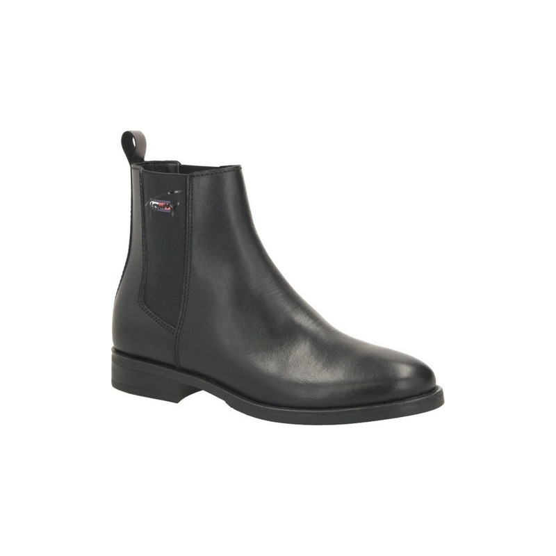 Botki Tommy Jeans ze skóry