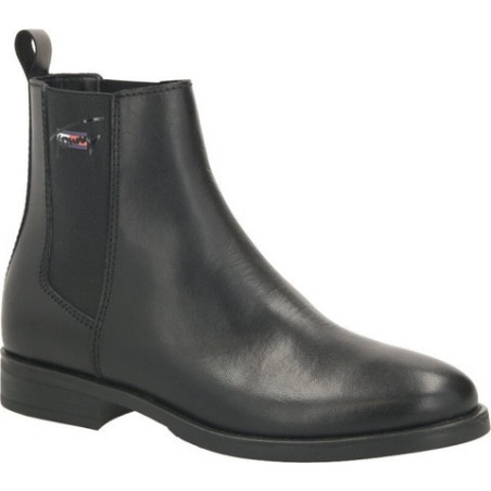 Botki Tommy Jeans ze skóry