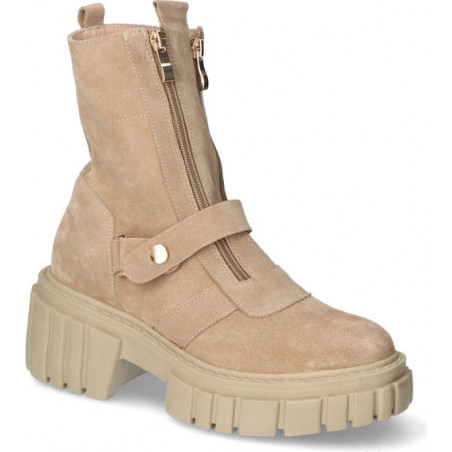 Botki Veronna z weluru