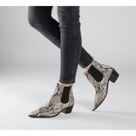 Botki Wittchen w stylu boho