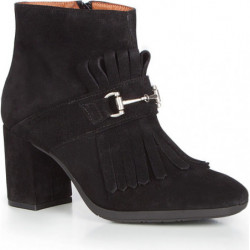 Botki Wittchen z nubuku na zamek