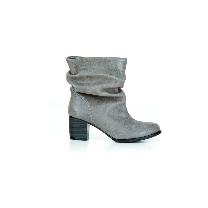 Botki Zapato na obcasie ze skóry