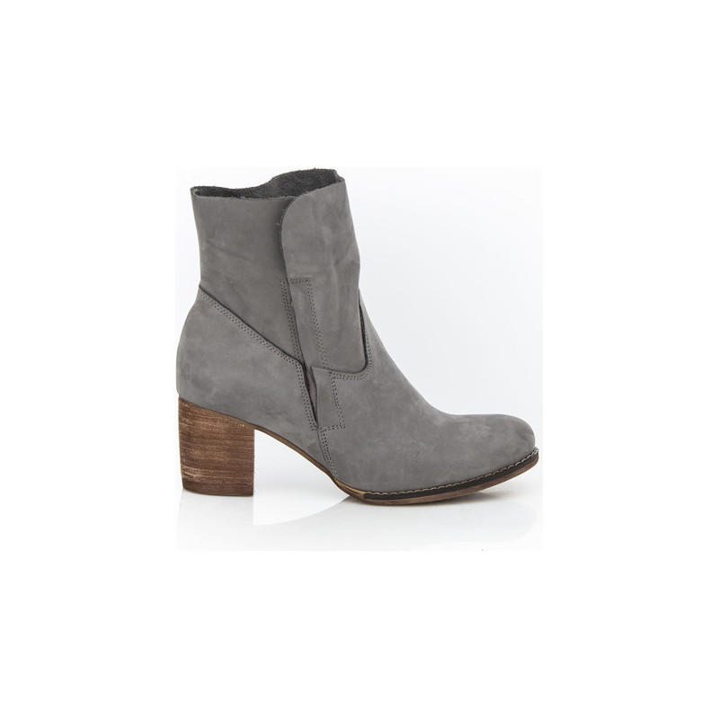 Botki Zapato na zamek w stylu klasycznym ze skóry