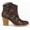 Botki Zapato w stylu boho na obcasie na zamek
