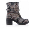 Botki Zapato w stylu boho na zamek na obcasie